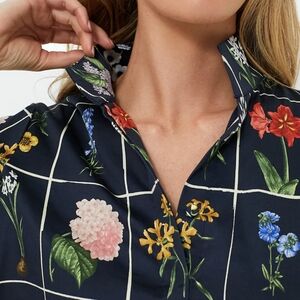 Tuckernuck Navy Fresh Buds Megan Dress XXL